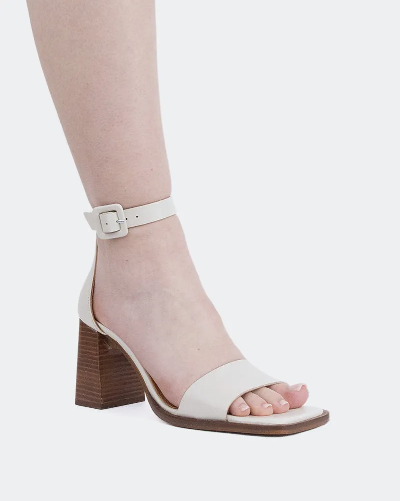 Vertigo, Off White Leder/Cuir Blanc Cassé