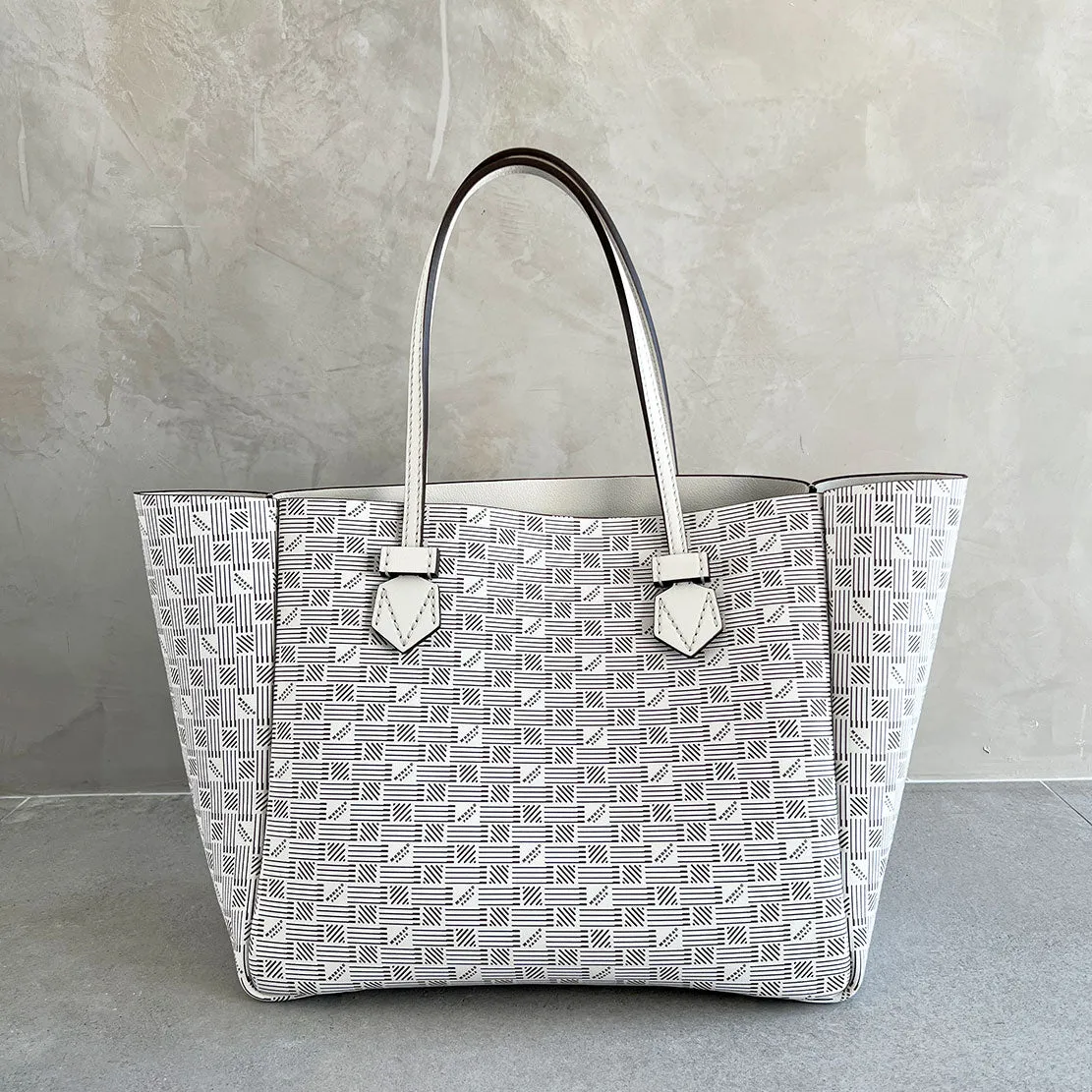 Vincennes MM reversible Tragetasche, Milch Moreau Taschen