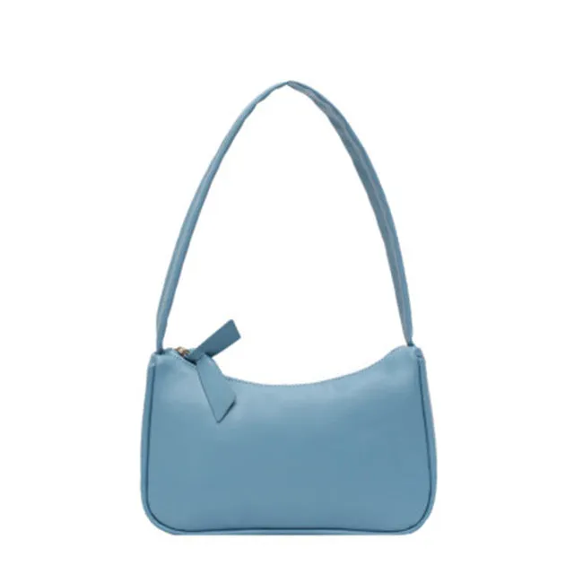 Vintage Retro Umhängetaschen für Damen 2020 Mode Handtasche Weiches Leder Damenkleine Achselhöhlentasche Casual Retro Mini Schultertasche Fashion Nova Taschen