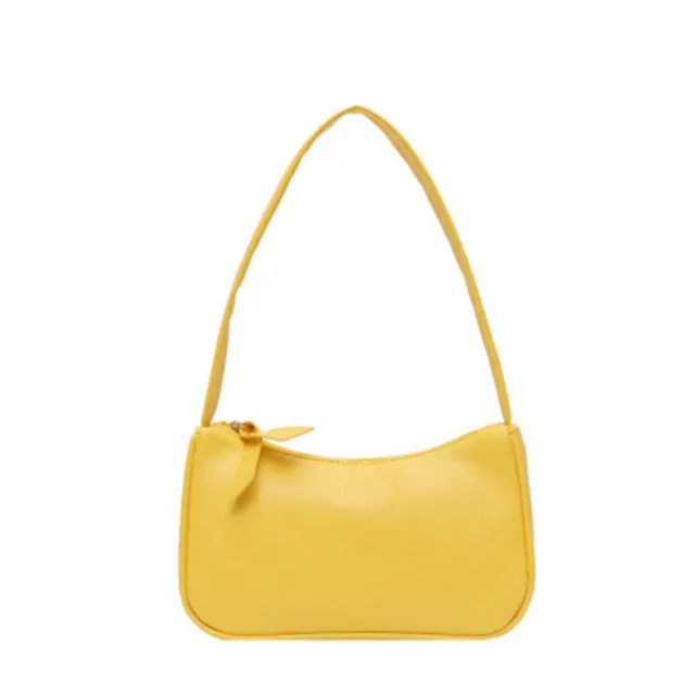 Vintage Retro Umhängetaschen für Damen 2020 Mode Handtasche Weiches Leder Damenkleine Achselhöhlentasche Casual Retro Mini Schultertasche Fashion Nova Taschen