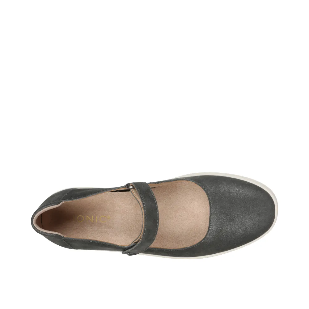 Vionic Damen Uptown Mary Jane Schuh in Verschmutztem Silber