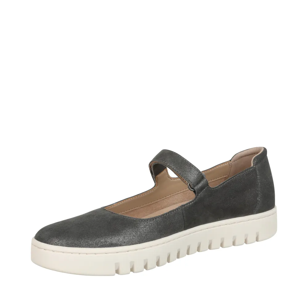 Vionic Damen Uptown Mary Jane Schuh in Verschmutztem Silber