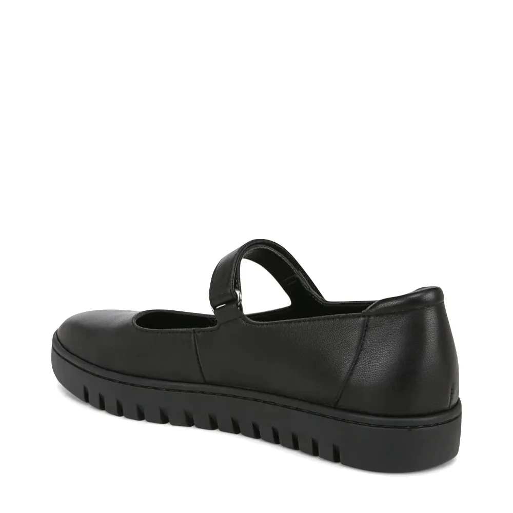 Vionic Damen Uptown Glattleder Mary Jane Schuh in Schwarz