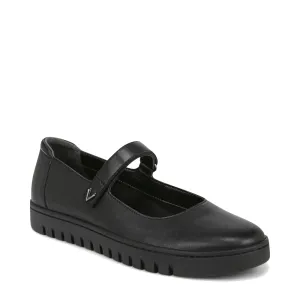 Vionic Damen Uptown Glattleder Mary Jane Schuh in Schwarz