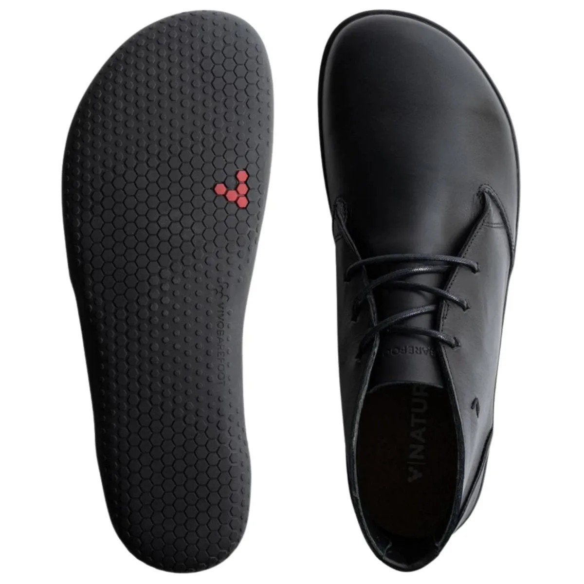 Vivo Barefoot Herren Gobi Lux Obsidian Leder