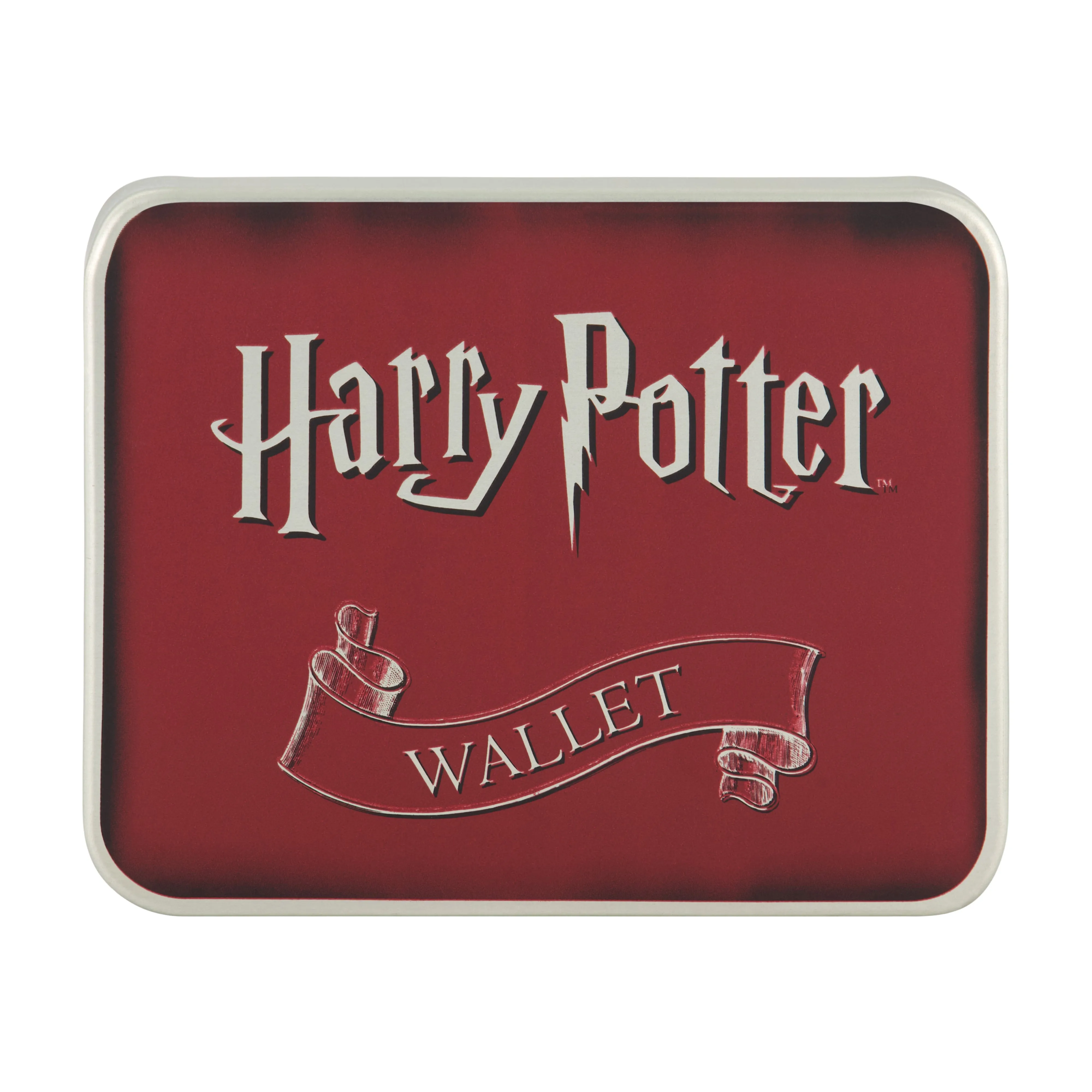 WB HARRY POTTER Blitz und Brille in burgunderrotem Bifold-Portemonnaie, schlanke Geldbörse mit dekorativer Dose für Männer und Frauen ecco Schuhe