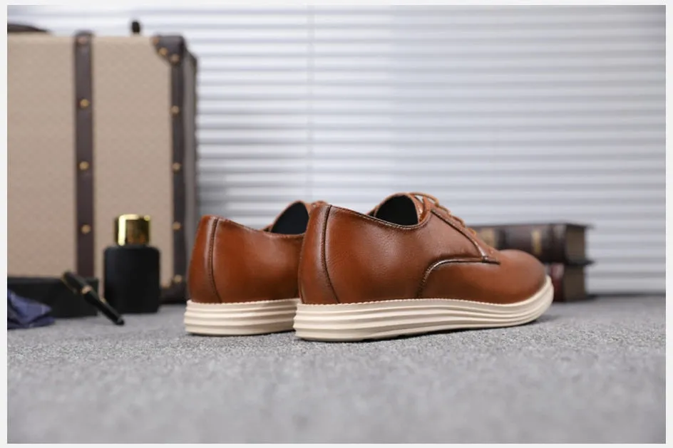 West Louis™ Lässige Geschäfts-Elegantschuhe aus echtem Leder