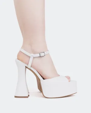 Westwood Weißes Leder/Cuir Blanc
