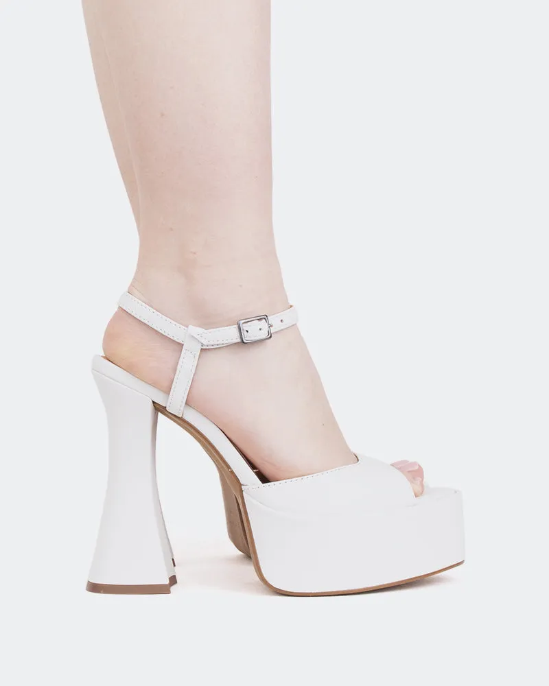 Westwood Weißes Leder/Cuir Blanc
