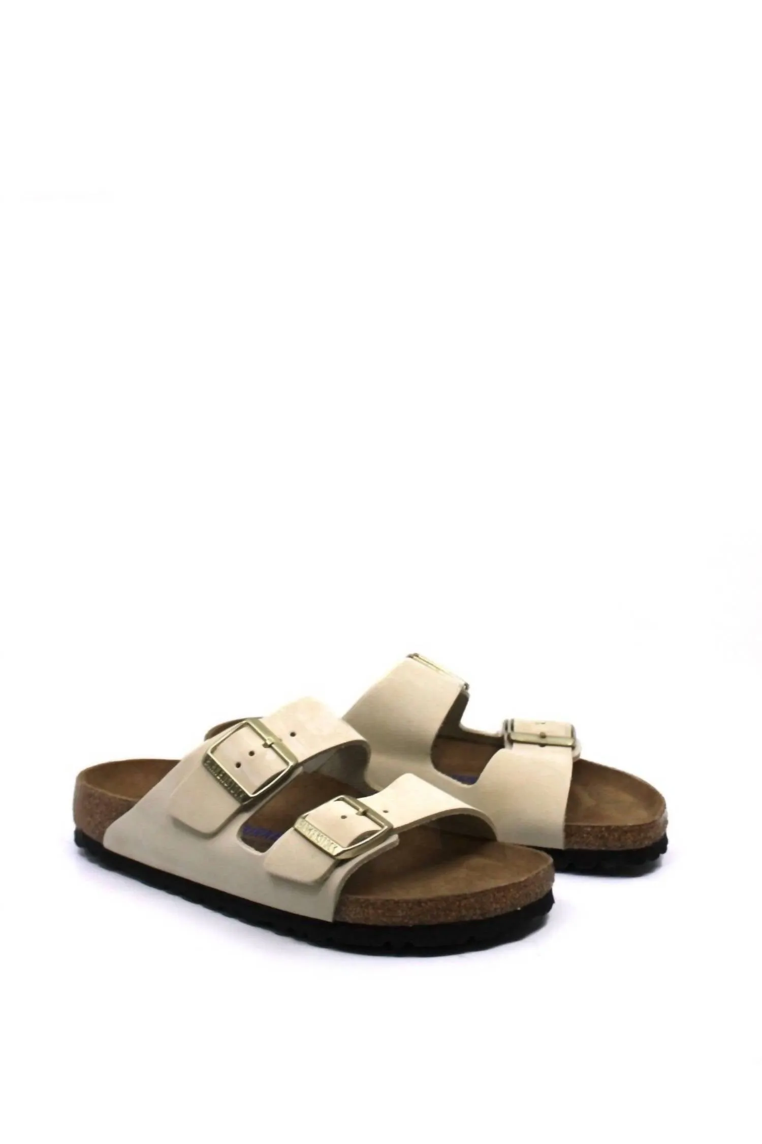 Arizona Soft Footbed Sandal für Damen - Schmal in Ecru
