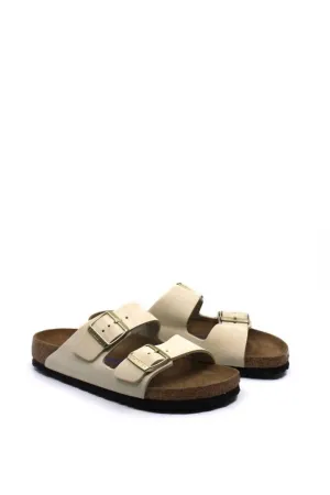 Arizona Soft Footbed Sandal für Damen - Schmal in Ecru
