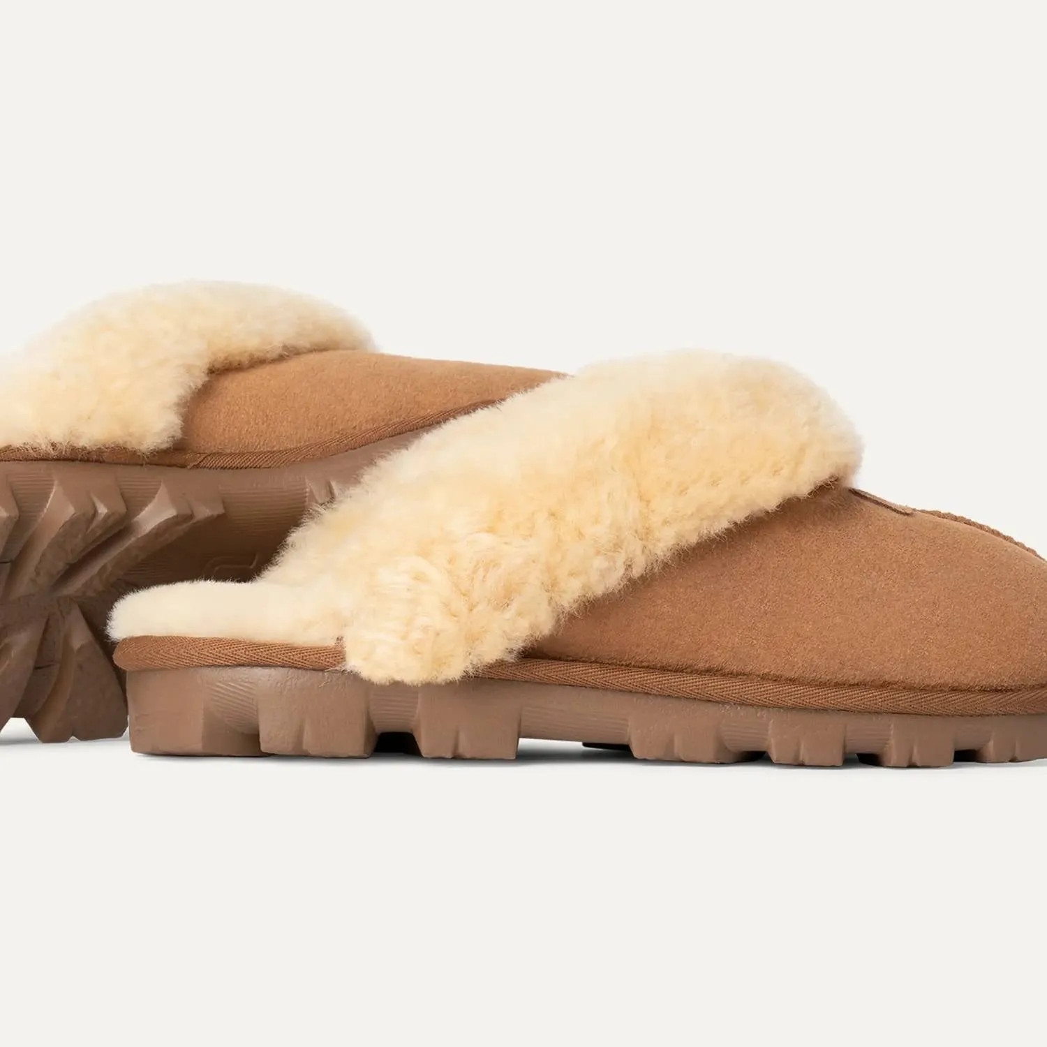Damen Coquette Pantoffel In Kastanienbraun ecco Schuhe