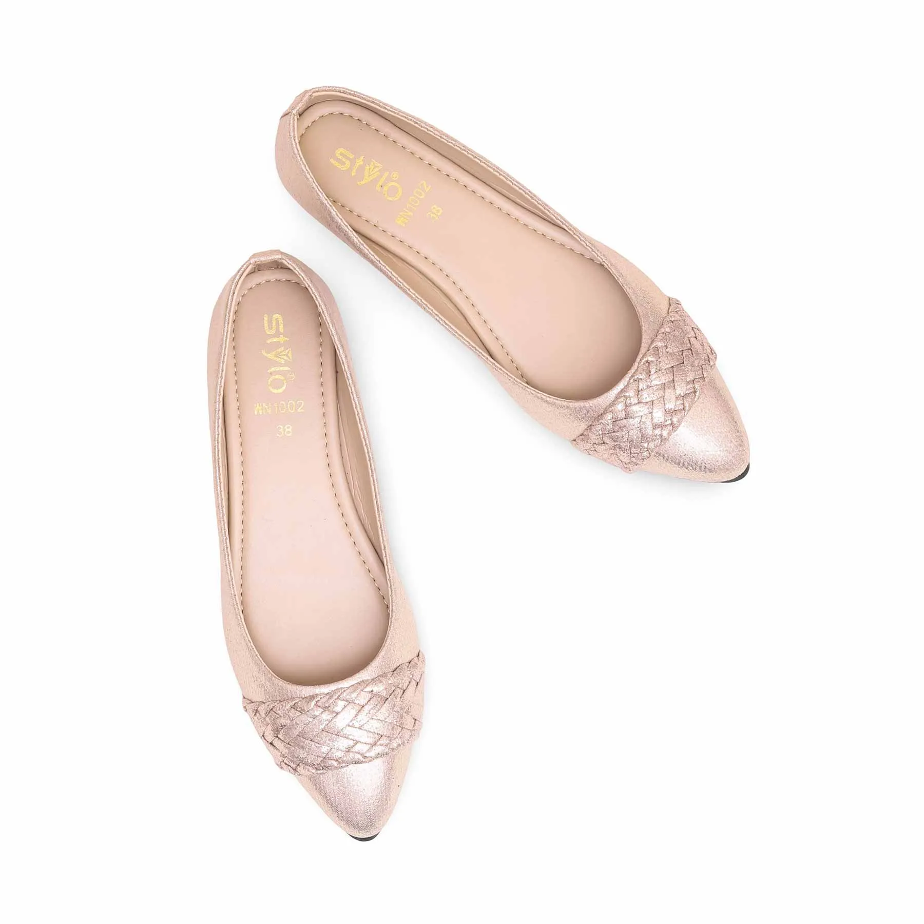 Damen Goldene Pumps WN1002