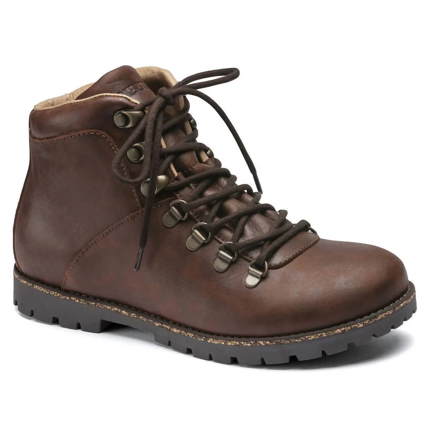 Dunkelbraune Damen-Schnürstiefel von Jackson