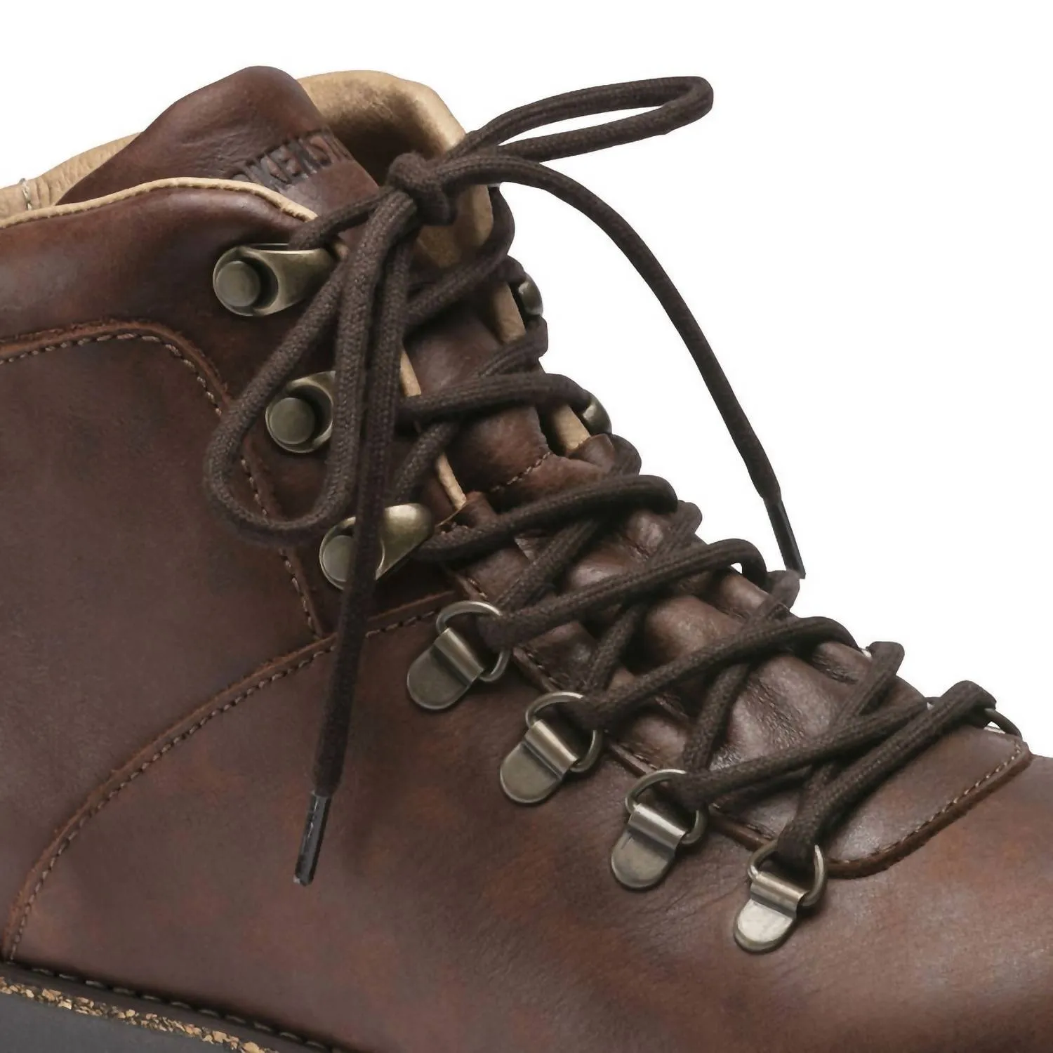 Dunkelbraune Damen-Schnürstiefel von Jackson