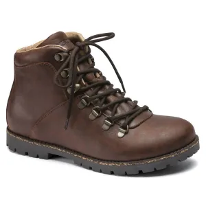 Dunkelbraune Damen-Schnürstiefel von Jackson
