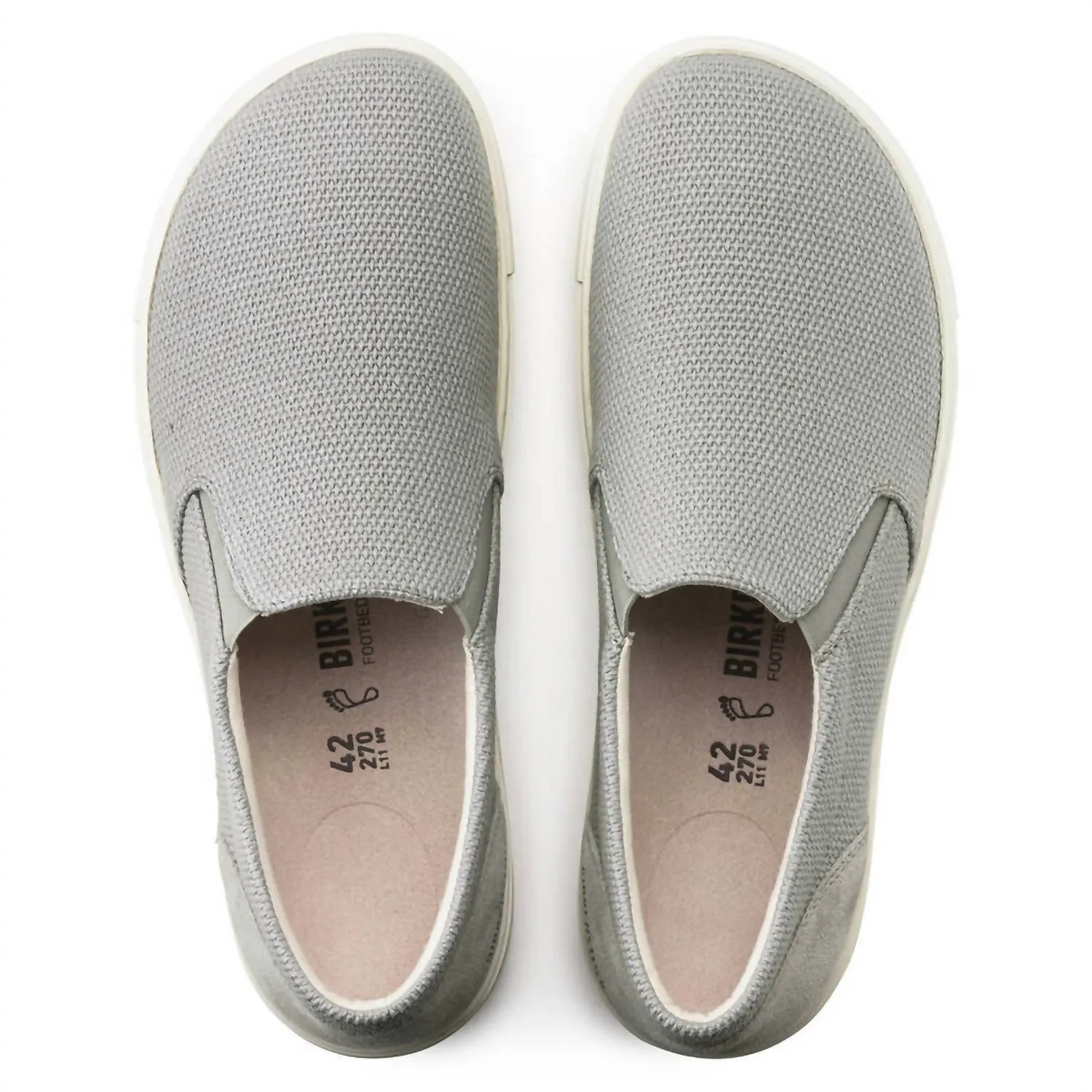 Damen Oswego Canvas/Suede Schuhe in Walgrau