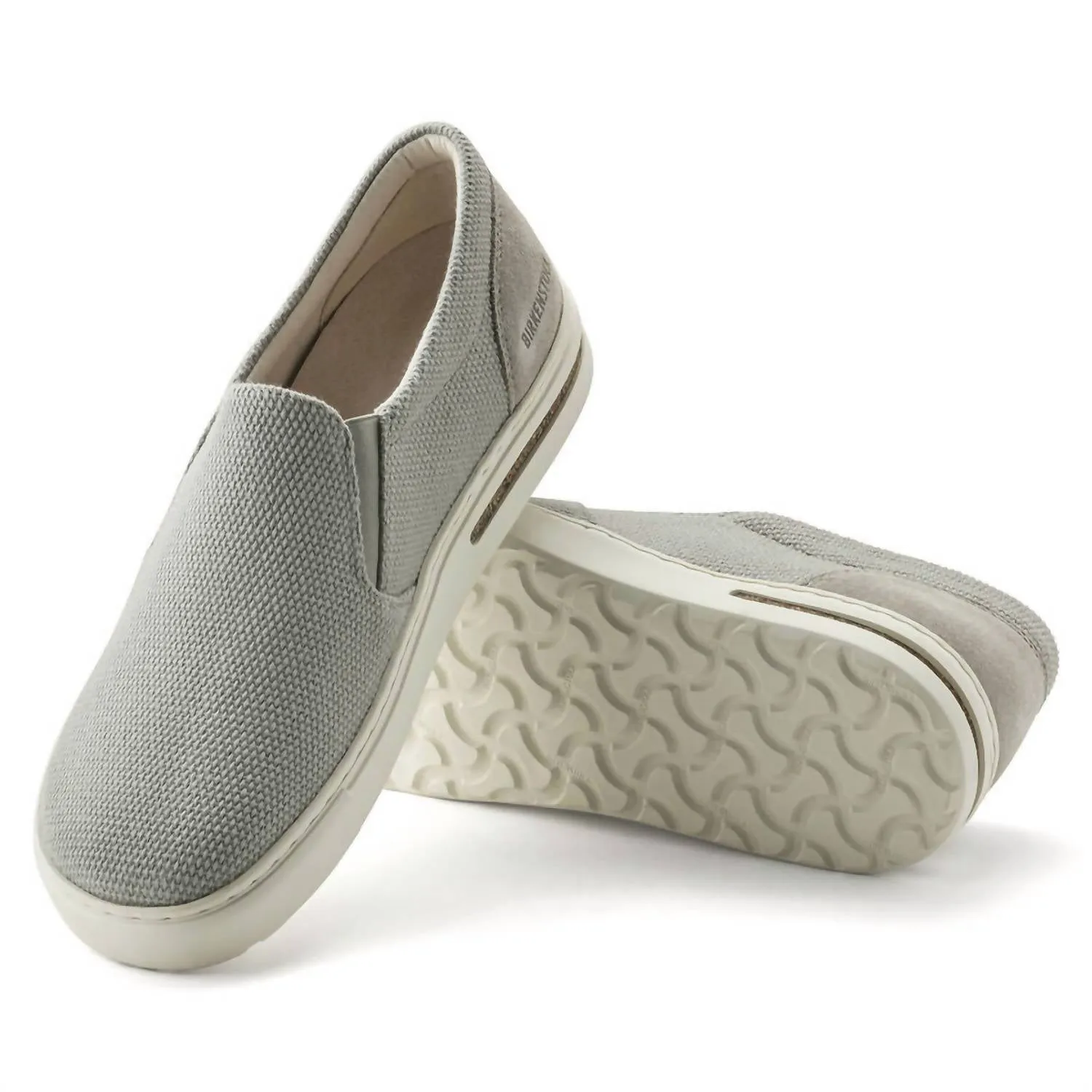 Damen Oswego Canvas/Suede Schuhe in Walgrau