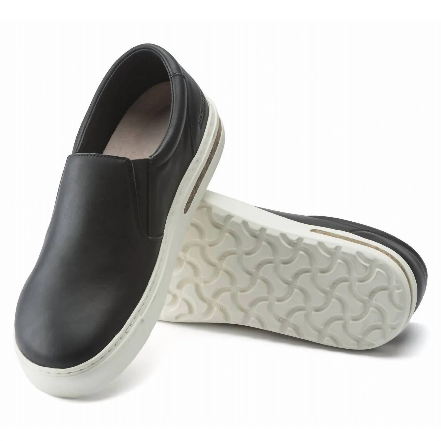 Damen Oswego Lederschuhe in Schwarz