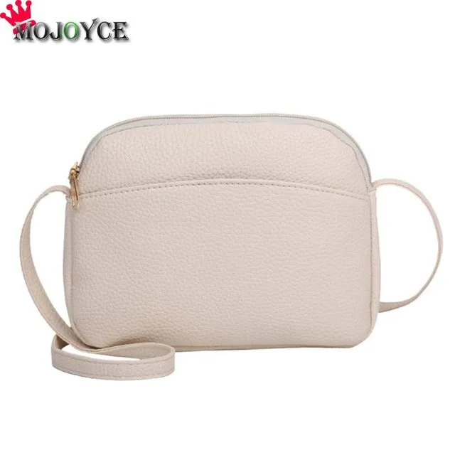 Damen PU-Leder Messenger Handtasche Schale Schulter Crossbody Bag Einfarbig Kleine Taschen für Damen 2020 Haupt Damen Handtasche Fashion Nova Taschen