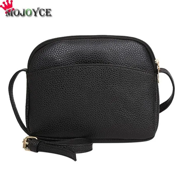 Damen PU-Leder Messenger Handtasche Schale Schulter Crossbody Bag Einfarbig Kleine Taschen für Damen 2020 Haupt Damen Handtasche Fashion Nova Taschen