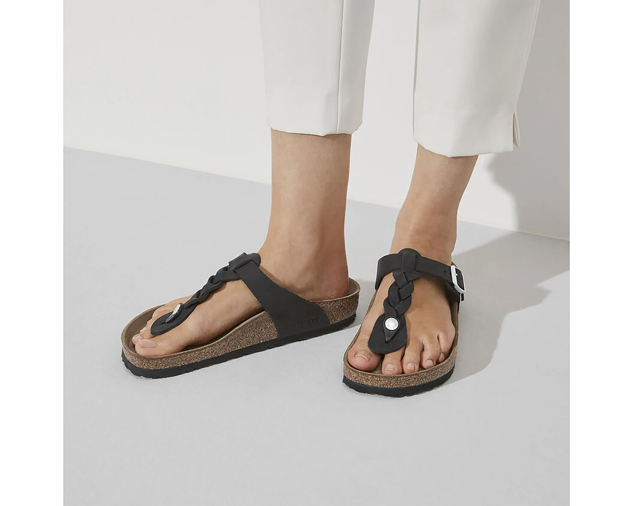 Gizeh Geflochtene Sandalen für Damen (Normalgröße)