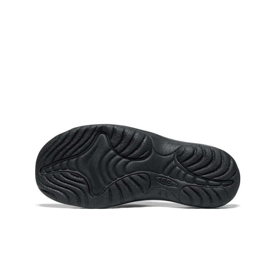 Bali Damen-Slide-Sandale | Schwarz/Stahlgrau