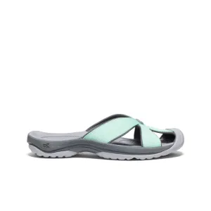 Bali Slide Sandale für Damen  |  Flechtengrau/Stahlgrau
