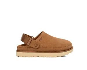 Damen-Goldriemchen-Clog