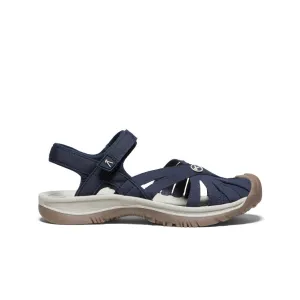 Damen-Rosensandale | Marineblau