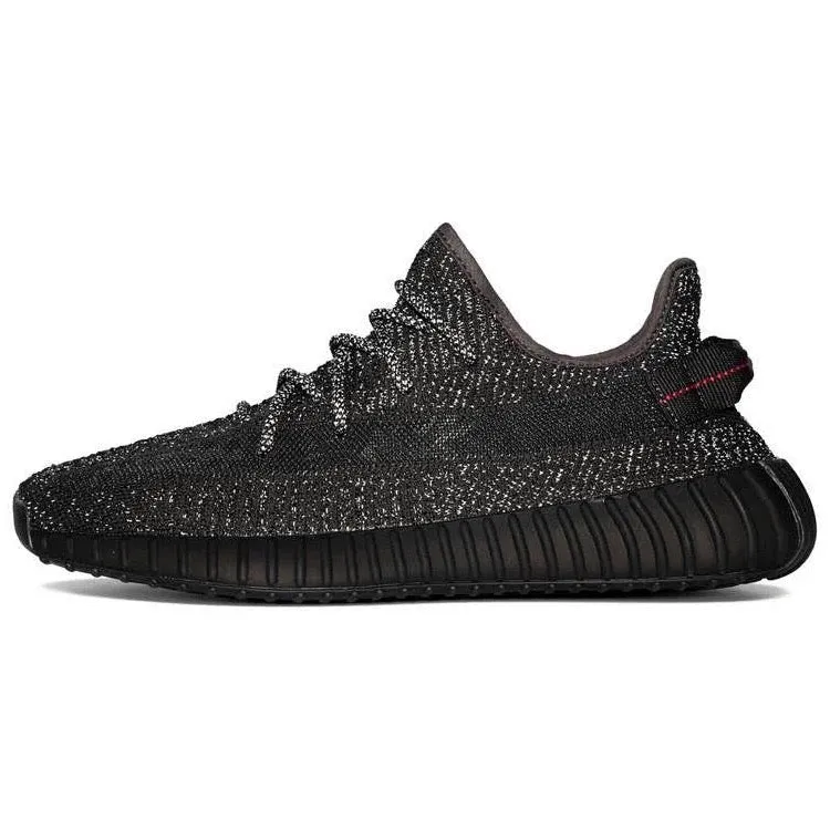 Yeezy Boost 350 V2 Reflective Schwarz Schwarz Adidas Sneaker