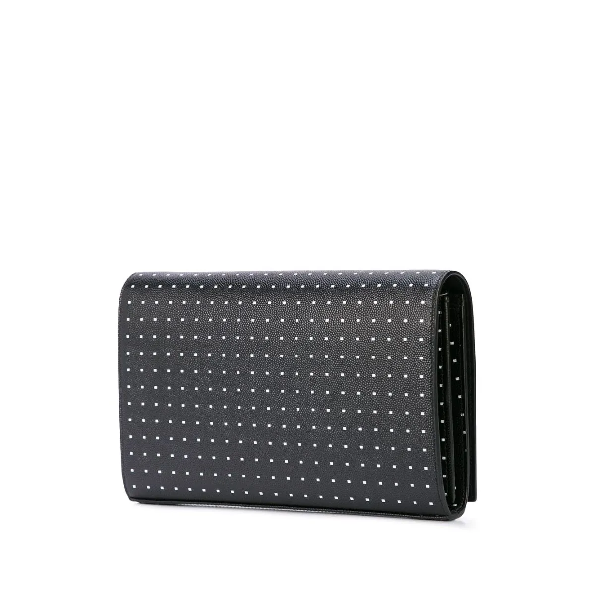 Ysl Tasche Saint Laurent Kate Monogram Grain De Poudre Leder-Crossbody in Schwarz 377829