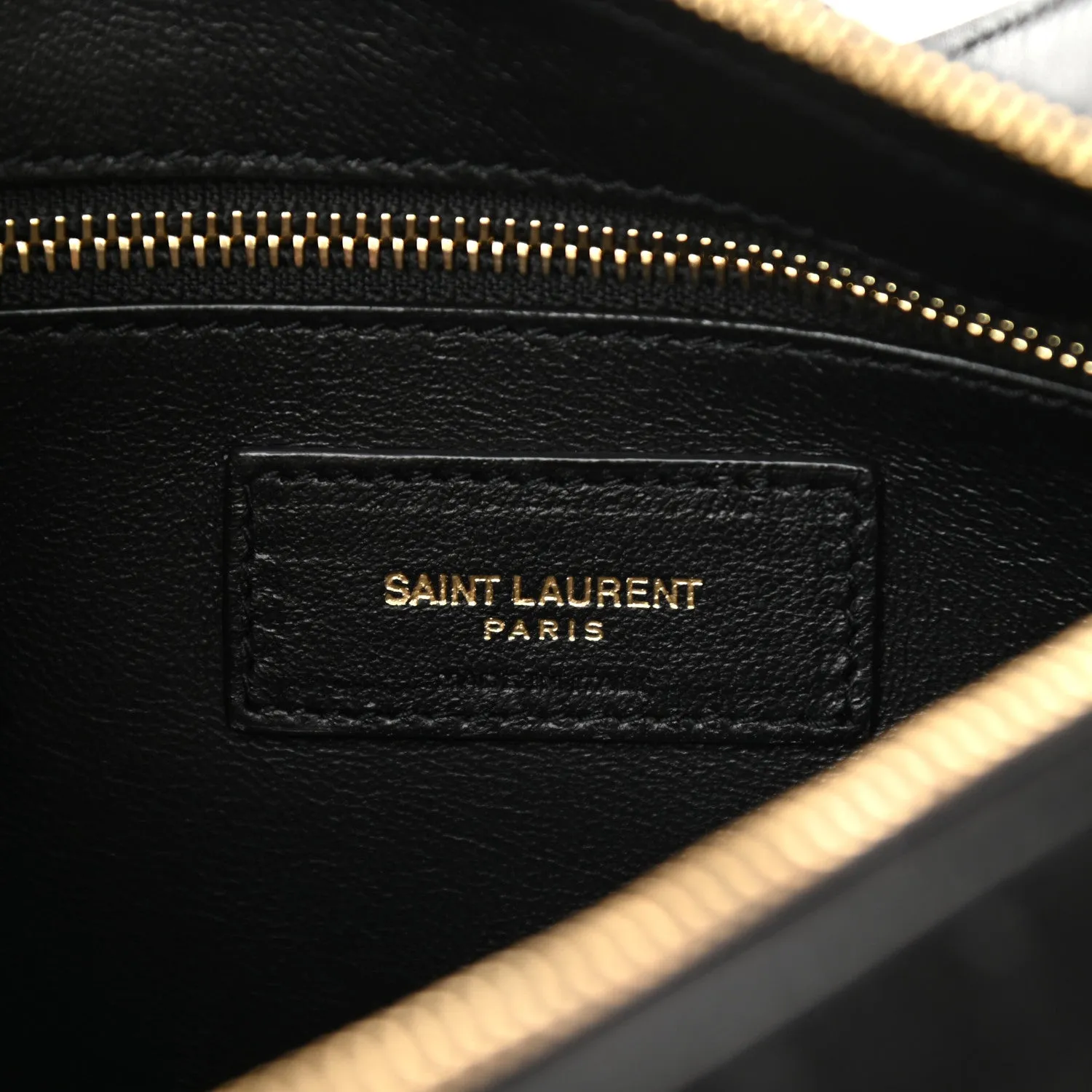 Ysl Taschen Saint Laurent YSL King Palm Wildleder Monogramm Schwarze Umhängetasche 585541